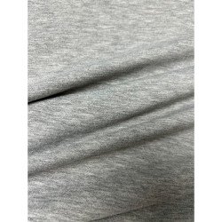 Cotton Jersey - Mélange Light Grey
