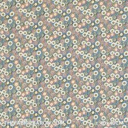 Cotton Printed - Butterflower Petrol