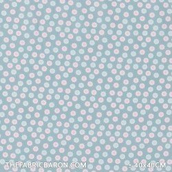 Cotton Printed - Butterflower Petrol
