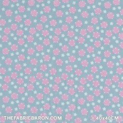Cotton Printed - Rain Drops In Water Petrol