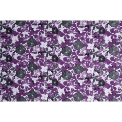 Cotton Printed - Big Flowers Cardinal