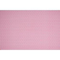 Cotton Printed - Flower On Stem Pink