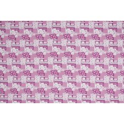 Cotton Printed - Patchwork Cardinal