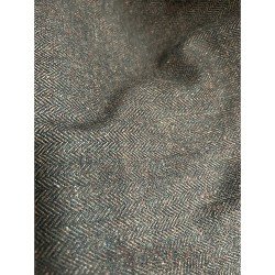 Tweed (Herringbone) - Black brown
