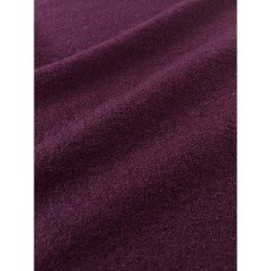 Boucle Fabric Eggplant