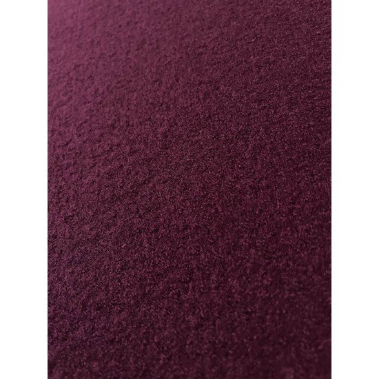 Boucle Fabric Eggplant