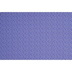 Children's Fabric - Hearts Cobalt White