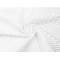 Waffle cotton - White