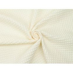 Waffle cotton - Ecru