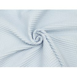 Waffle cotton - Light Blue