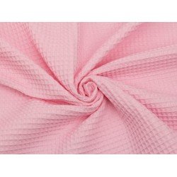 Waffle cotton - Pink
