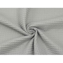 Waffle cotton - Light Grey