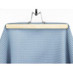 Waffle cotton - Old Light Blue