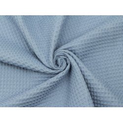 Waffle cotton - Old Light Blue