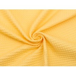 Waffle cotton - Soft Yellow