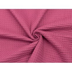 Waffle cotton - Old Red