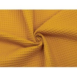 Waffle cotton - Ocher
