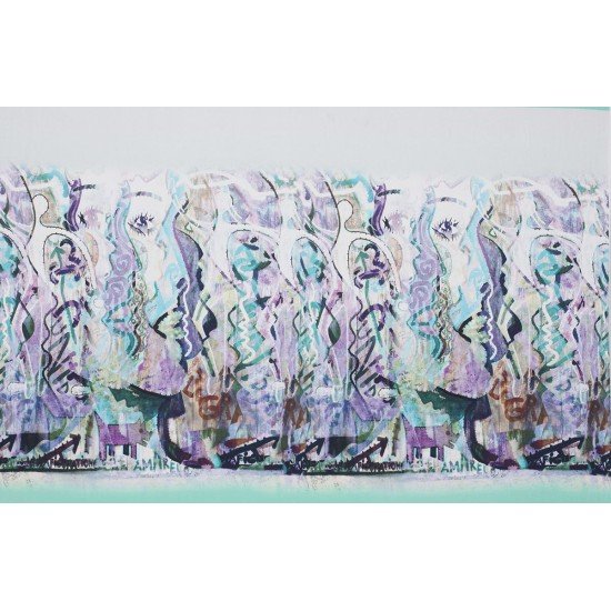 Jersey Printed Smooth - Art Pastel Skirt