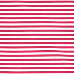 Cotton Stripes - Fuchsia White 5mm