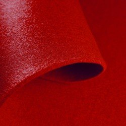 Felt 3mm - bright red