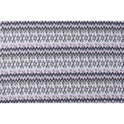 Cotton Satin Fabric - Herringbone Ecru Cyclaam