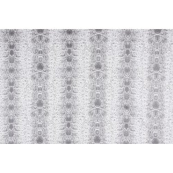 Cotton Satin Fabric - Snake Gray