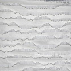 Ruffle Jersey White