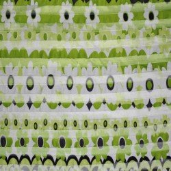Ruffle Jersey Hearts Green