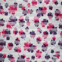 Ruffle Jersey Clovers Purple