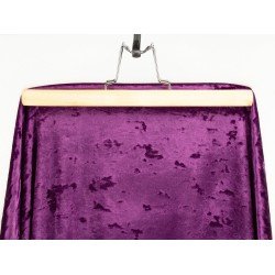 Stretch Velvet  - Eggplant