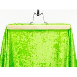 Stretch Velvet  - Grass Green