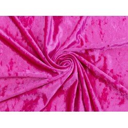 Stretch Velvet  - Fuchsia