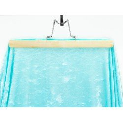 Stretch Velvet  - Light Aqua