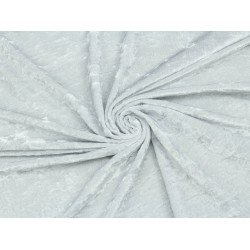 Velours Spandex - Silver gray