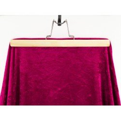 Stretch Velvet  - Dark Red