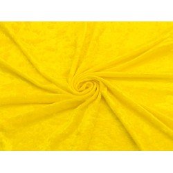 Stretch Velvet  - Yellow