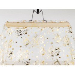 Organza - Santa Gold on Off White