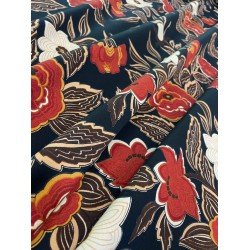 Printed Cotton Stretch - Flowers