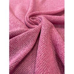 Knitted Fabric - Pink (Melee)