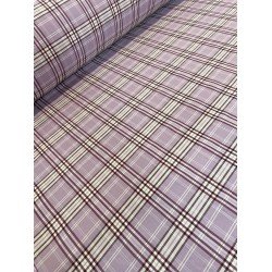 Checked Fabric - Lilac