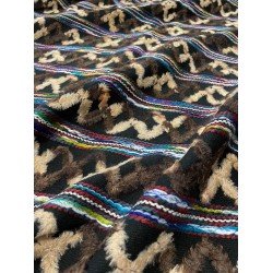Wool Boucle - Mexican/Brown/Camel