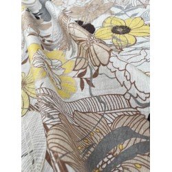 Ausbrenner Fabric - Flowers/Leaves