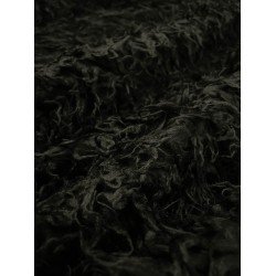 Fake Fur Fabric - Black