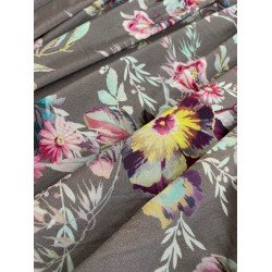 Spandex Fabric - Printed Flowers
